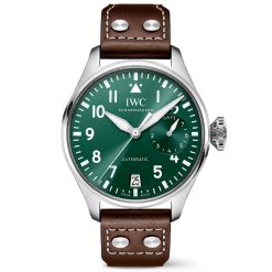 IWC IW501015 Big Pilot's Watch Green Dial Stainless Steel Watch