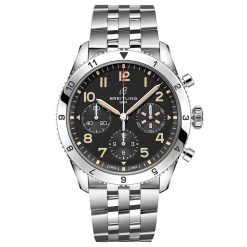 Breitling a233803a1b1a1 Classic AVI Chronograph 42 P-51 Mustang Mens Watch