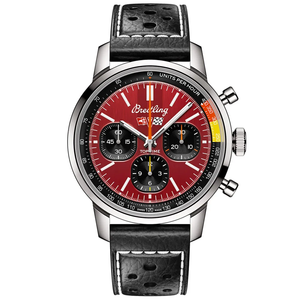 Breitling Ab01761A1K1X1 Premier Chronograph Top Time B01 Chevrolet Corvette 41Mm Mens Watch