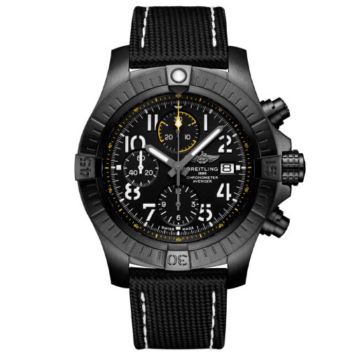 Breitling V13317101B1X2 Avenger Chronograph 45 Night Mission Mens Watch