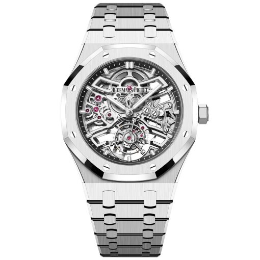 Audemars Piguet 26735St.oo.1320St.02 Royal Oak Flying Tourbillon Openworked Stainless Steel Watch