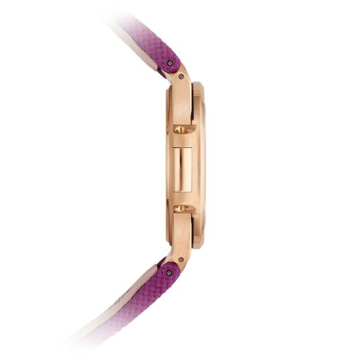 Patek Philippe 7010R-013 Nautilus Purple Dial Rose Gold Diamond Bezel Ladies Watch - Image 3