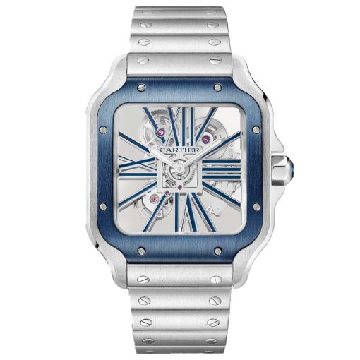 Cartier Whsa0026 Santos Skeleton Watch, Large Model