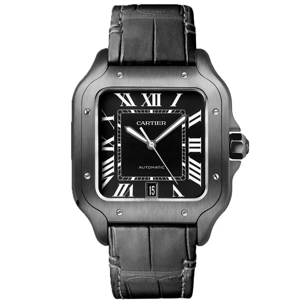 Cartier Wssa0039 Santos 100 Large Mens Watch