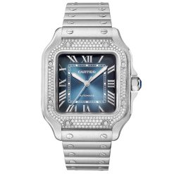 Cartier w4sa0006 Santos De Cartier Medium Midsize Watch