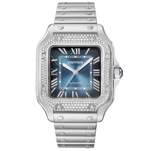 Cartier W4Sa0006 Santos De Cartier Medium Midsize Watch