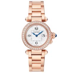 Cartier wjpa0018 Pasha Quartz 30mm Ladies Watch