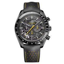 Omega 310.92.44.50.01.001 Speedmaster Dark Side of the Moon Black ceramic on Rubber strap Watch