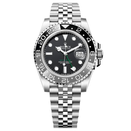 Rolex 126710Grnr-0003 Gmt-Master Ii Stainless Steel Black Dial Jubilee Bracelet Men'S Watch