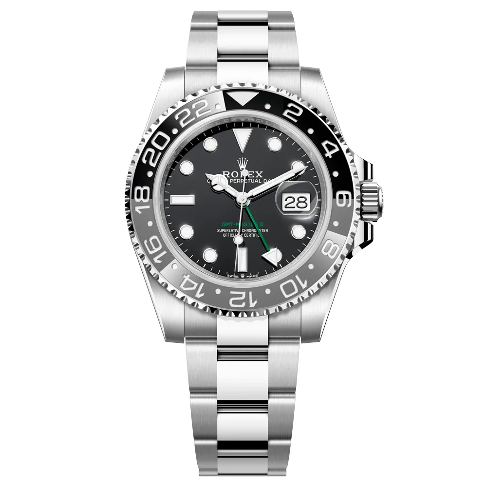 Rolex 126710Grnr-0004 Gmt-Master Ii Stainless Steel Black Dial Men'S Watch
