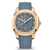 Patek Philippe 5269R-001 Aquanaut Travel Time Rose Gold Blue Dial Watch