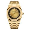 Audemars Piguet 16202Ba.oo.1240Ba.02 Royal Oak Champagne Dial Extra-Thin Yellow Gold Watch