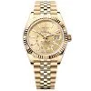 Rolex 336938-0004 Sky-Dweller Champagne Dial 18K Yellow Gold Jubilee Bracelet Watch