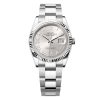 Rolex Datejust 126234-0030 Silver Roman-Diamonds Dial Oyster 36Mm Stainless Steel Midsize Watch