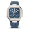 Patek Philippe 5822P-001 Cubitus Instantaneous Blue Dial Grand Date Platinum Watch