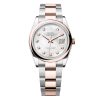 Rolex Datejust 126201-0022 Mop Diamond Dial Oyster 36Mm Stainless Steel And Rose Gold Ladies Watch