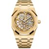 Audemars Piguet 16204Ba.oo.1240Ba.01 Royal Oak Extra-Thin Openworked Yellow Gold Watch