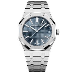 Audemars Piguet 15510ST.OO.1320ST.06 Royal Oak Selfwinding 41mm Blue Dial Stainless Steel Watch