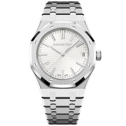 Audemars Piguet 15510ST.OO.1320ST.08 Royal Oak Selfwinding White Dial 41mm Stainless Steel Watch