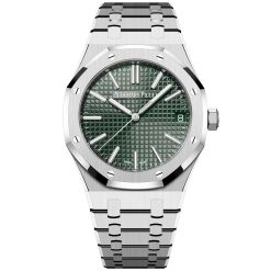 Audemars Piguet 15510ST.OO.1320ST.09 Royal Oak Selfwinding Green Dial 41mm Stainless Steel Watch