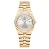 Vacheron Constantin 1225V/200R-H031 Overseas 33Mm Silver Dial Pink Gold Watch