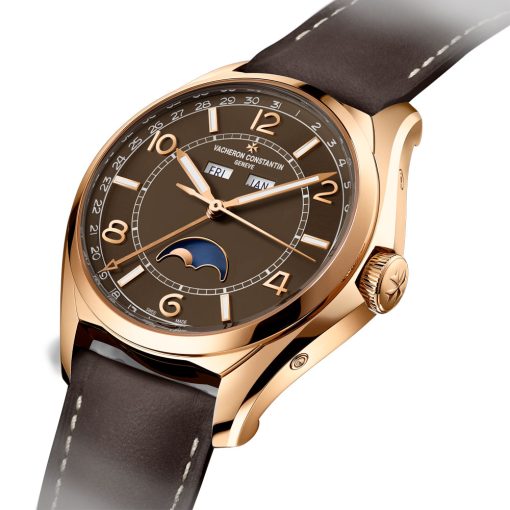 Vacheron Constantin 4000E/000R-B065 Fiftysix Brown Dial Pink Gold Complete Calendar Watch - Image 3