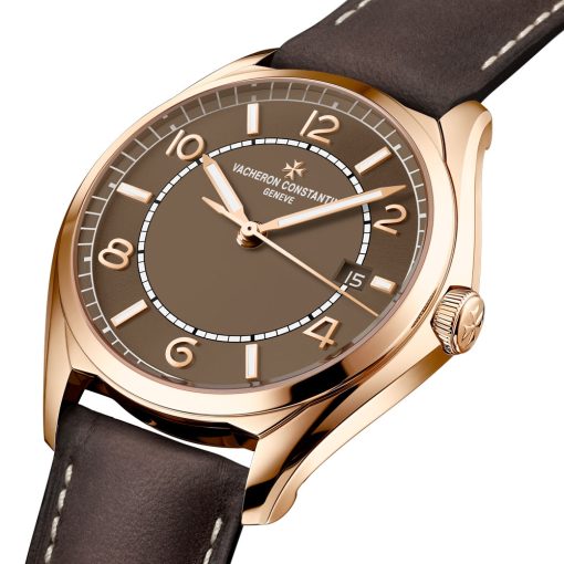 Vacheron Constantin 4600E/000R-B576 Fiftysix Brown Dial Pink Gold Self-Winding Watch - Image 3