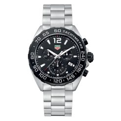 TAG Heuer CAZ1010.BA0842 Formula 1 Chronograph Quartz Stainless Steel Black Dial Watch