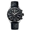 Tag Heuer Caz1010.Ft8024 Formula 1 Chronograph Quartz 43 Stainless Steel Black Dial Rubber Bracelet Watch