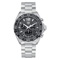 TAG Heuer CAZ1011.BA0842 Formula 1 Chronograph Quartz 43 Stainless Steel Grey Dial Watch