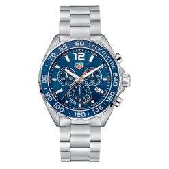 TAG Heuer CAZ1014.BA0842 Formula 1 Chronograph Quartz 43 Stainless Steel Blue Dial Watch