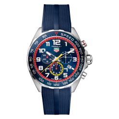 TAG Heuer CAZ101AL.FT8052 Formula 1 Red Bull Racing Special Edition Rubber Bracelet Blue Dial Watch