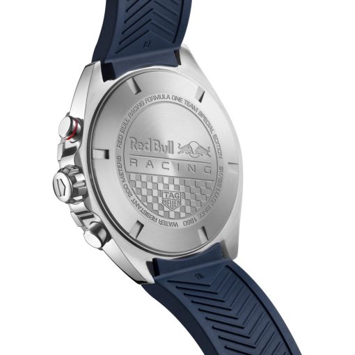 Tag Heuer Caz101Al.ft8052 Formula 1 Red Bull Racing Special Edition Rubber Bracelet Blue Dial Watch - Image 3