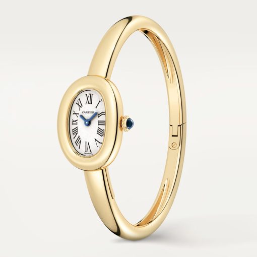 Cartier Wgba0045 Baignoire (Size 16) Yellow Gold Ladies Watch - Image 2