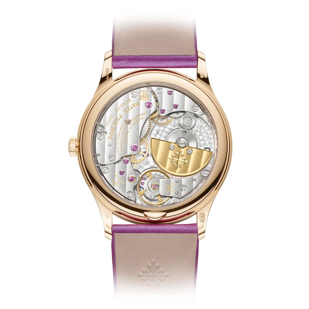 Patek Philippe 4997/200R-001 Calatrava Purple Dial Rose Gold Watch - Image 4