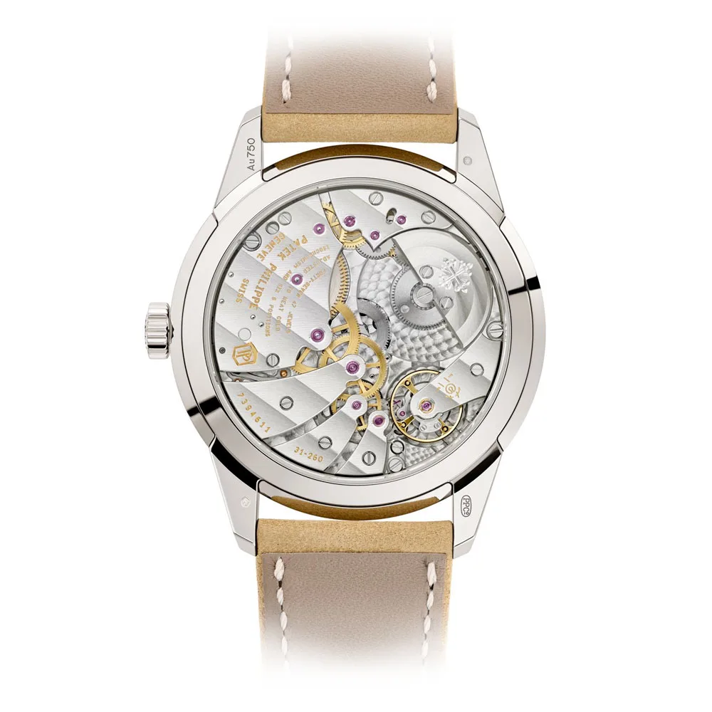 Patek Philippe 5326G-001 Calatrava Annual Calendar Travel Time White Gold Watch - Image 3