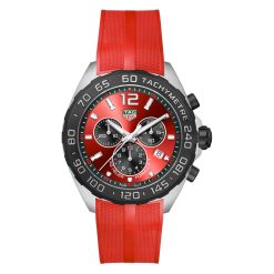 TAG Heuer CAZ101AN.FT8055 Formula 1 Quartz Chronograph Stainless Steel Red Dial Watch