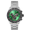 Tag Heuer Caz101Ap.ba0842 Formula 1 Quartz Chronograph Stainless Steel Green Dial Watch