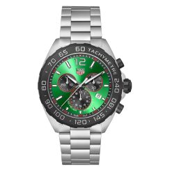 TAG Heuer CAZ101AP.BA0842 Formula 1 Quartz Chronograph Stainless Steel Green Dial Watch