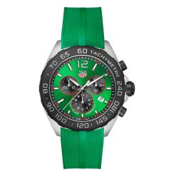 TAG Heuer CAZ101AP.FT8056 Formula 1 Quartz Chronograph Stainless Steel Green Dial Watch