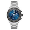 Tag Heuer Caz101Av.ba0842 Formula 1 Chronograph Quartz 43 Stainless Steel Blue Dial Watch