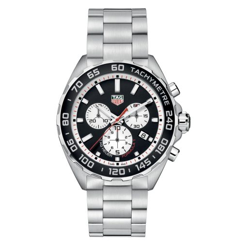 Tag Heuer Caz101E.ba0842 Formula 1 Chronograph Quartz Stainless Steel Black Dial Watch