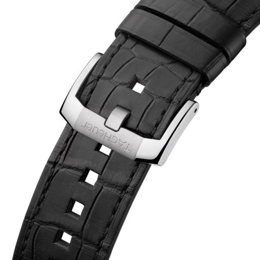 Tag Heuer Cbe511A.fc8279 Autavia Heuer 02 Chronometer Flyback Stainless Steel Black Dial Watch - Image 3