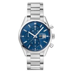 TAG Heuer CBK2112.BA0715 Calibre 16 41 Stainless Steel Blue Dial Watch