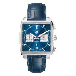 TAG Heuer CBL2111.FC6453 Monaco Calibre Heuer 02 Stainless Steel Blue Dial Watch