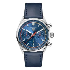 TAG Heuer CBN201D.FC6543 Carrera Calibre Heuer 02 42 Stainless Steel Blue Dial Watch