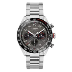 TAG Heuer CBN2A1F.BA0643 Carrera Porsche Calibre Heuer 02 44 Stainless Steel Grey Dial Watch
