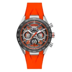 TAG Heuer CBU2082.FT6275 Carrera Chronograph Extreme Sport Titanium - Ceramic Skeleton Orange Dial Watch