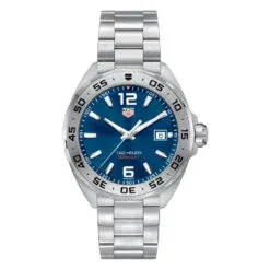 TAG Heuer WAZ1118.BA0875 Formula 1 Quartz 41 Stainless Steel Blue Dial Watch