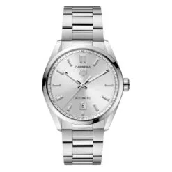 TAG Heuer WBN2111.BA0639 Carrera Automatic Stainless Steel Silver Dial Watch